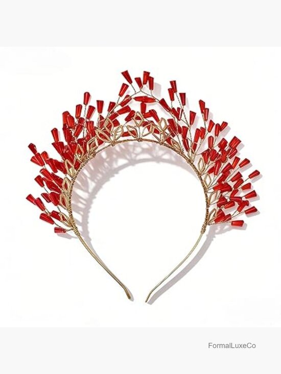 Crystal Headband Hair Accessory Sparkly Wedding Party Headpiece main image 5